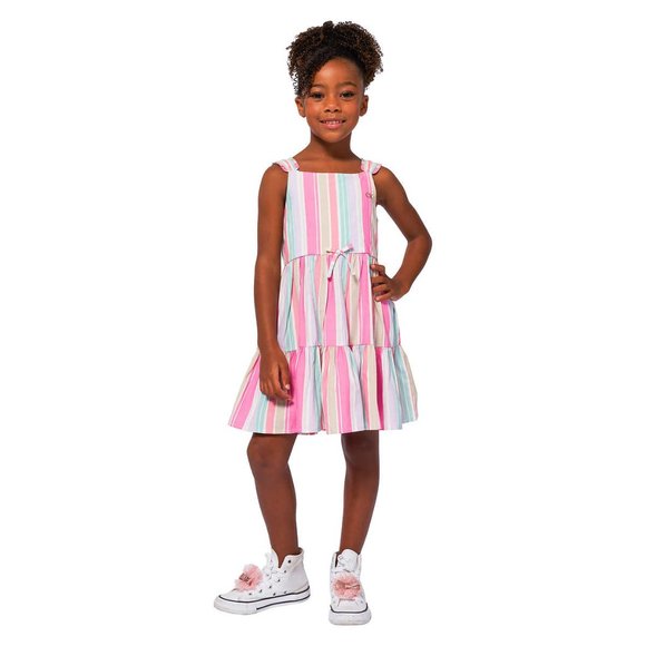 Calvin Klein Toddlers' Ruffle Dress for Spring, Easter Dress - Picture 1 of 3